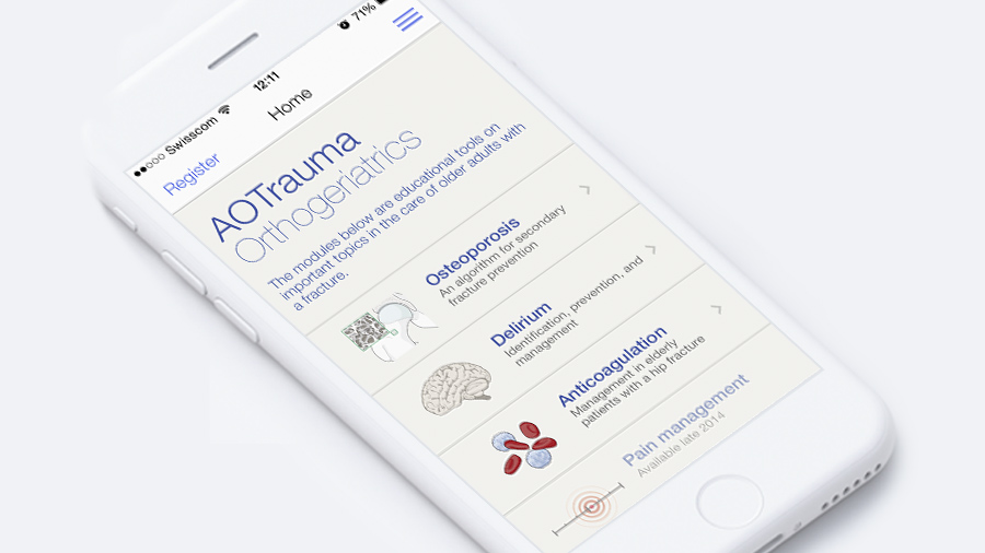 Orthogeriatrics app