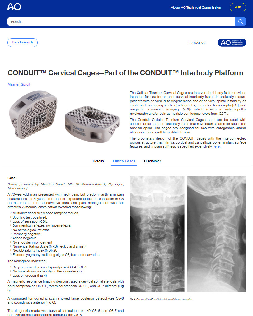 AO Approved Solutions