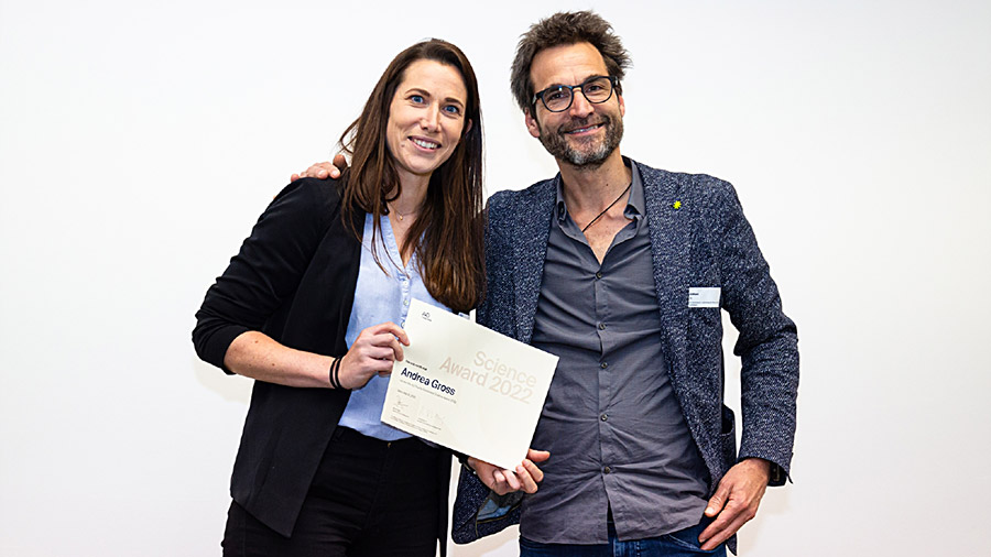 Science award Andrea Gross
